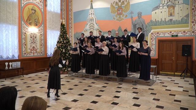 Странное Рождество видевше Георгий Свиридов хор AEternitas собора Кирилла и Мефодия смотреть онлайн