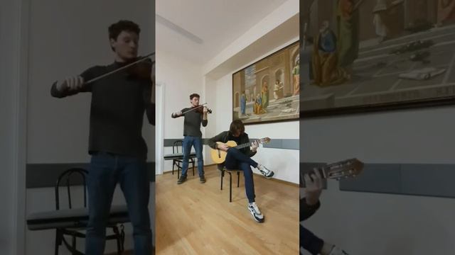 Ирландский вальс: скрипка + гитара