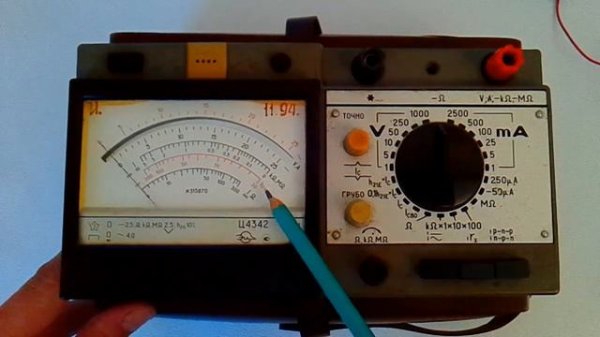 Обзор советского  тестера Ц4342