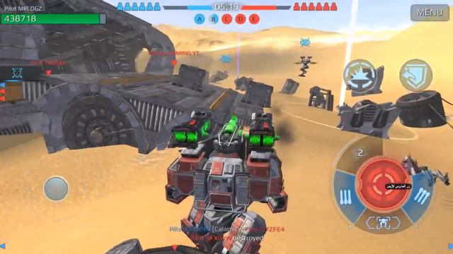 ARTHUR with 3x self fix units becomes a monster war robots test server смотреть онлайн