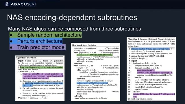 A Study on Encodings for Neural Architecture Search (3 min video) смотреть онлайн