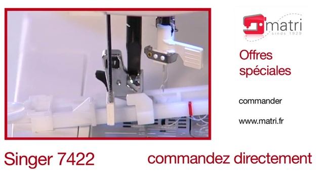Singer 7422 Promo - Naaimachine Sewingmachine Machine A Coudre Nahmaschinen
