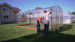 Установка теплицы «Рублёвская Про»: Инструкция. (Сборка, Монтаж). ЗАВОД ГОТОВЫХ ТЕПЛИЦ