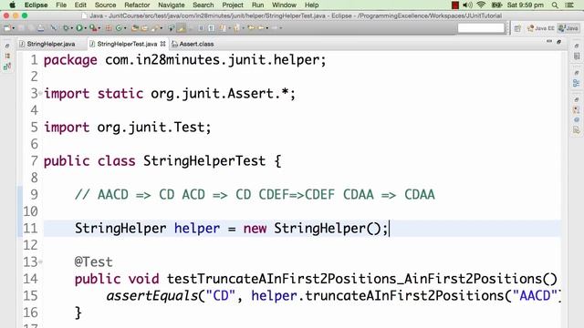 JUnit Tutorial - Java Unit Testing with Eclipse смотреть онлайн