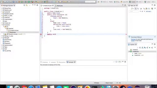 Linked List Implementation | Code in Java смотреть онлайн