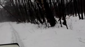 нива зимой на резине я 245 нарезана