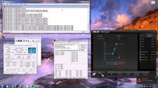 Asus P8Z77 i5 3570K temperature смотреть онлайн