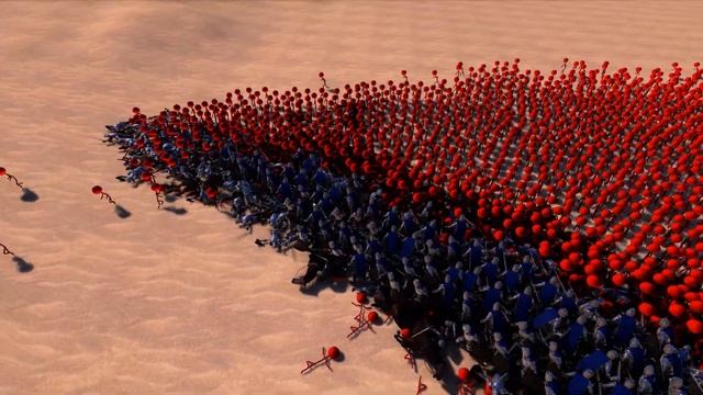 10.000 STICKMAN vs MEDIEVAL ARMY | Ultimate Epic Battle Simulator смотреть онлайн