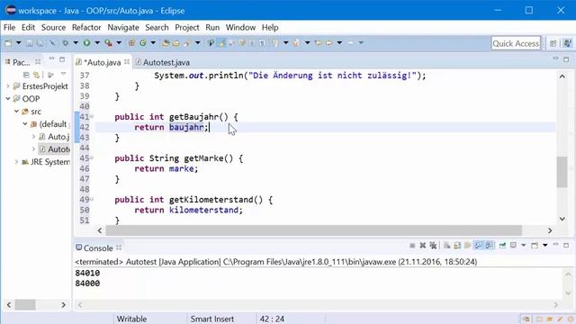 03 Klassen und Objekte III - public vs private смотреть онлайн