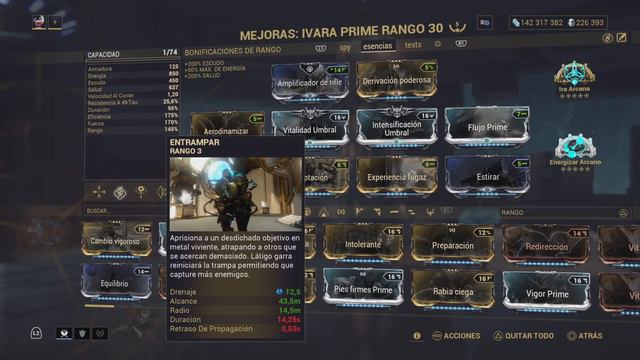 WARFRAME*STALTHA+IVARA PRIME*camino de acero*BUILDS. смотреть онлайн
