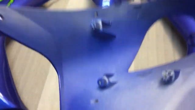 KAWASAKI ZX6R 2007-2008 Обзор комплекта пластика смотреть онлайн