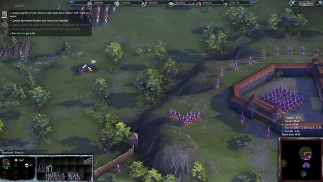BIG BATTLE FOR CHRISTMAS | Secret Update | Cossacks 3 Gameplay смотреть онлайн