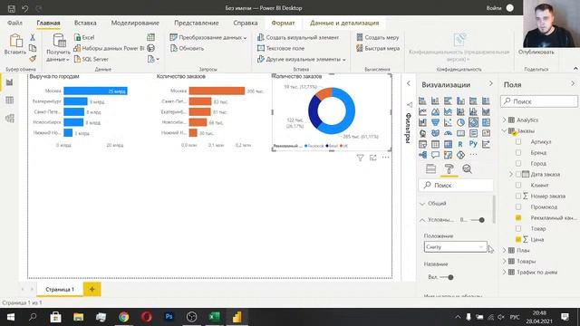 Вся аналитика в одном месте: Основы работы с PowerBI