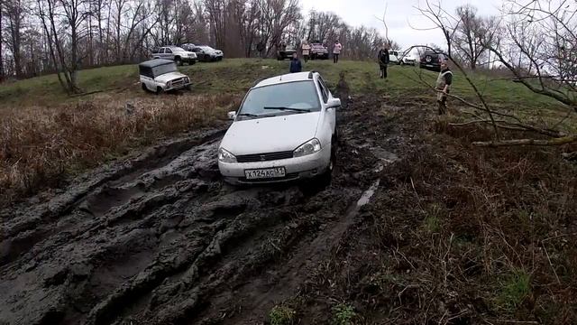 LADA КАЛИНА 4WD эксперимент бездорожье смотреть онлайн