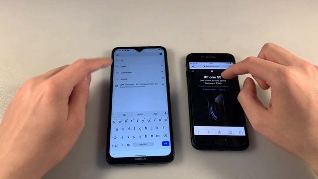 Nokia 5.3 vs iPhone 7 смотреть онлайн