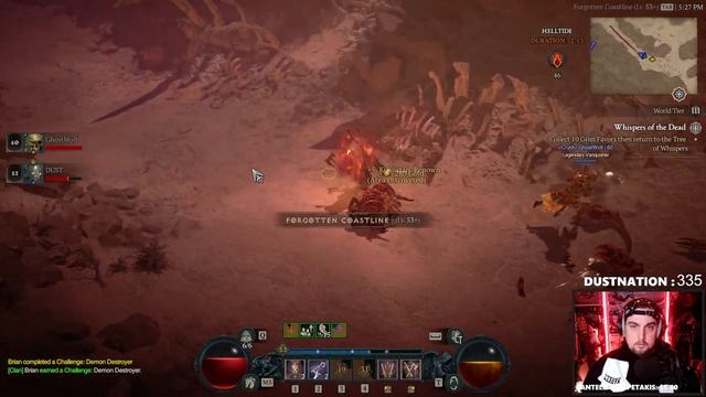 ?World Tier 3 Dungeon Grind || DIABLO 4 || Live? смотреть онлайн