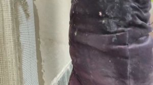 Установка уголков на наружных углах дома. Мокрый Фасад, утепление минватой, базовый армирующий слой