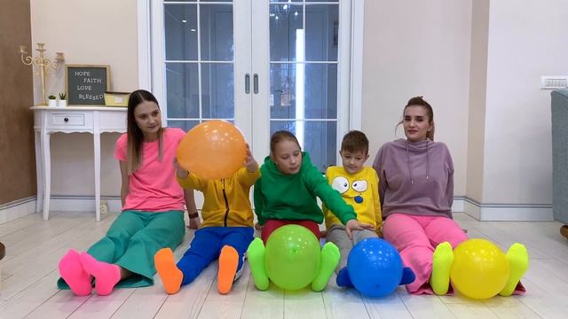 Fun With Popping Big Balloons And Learn Ballon Colors