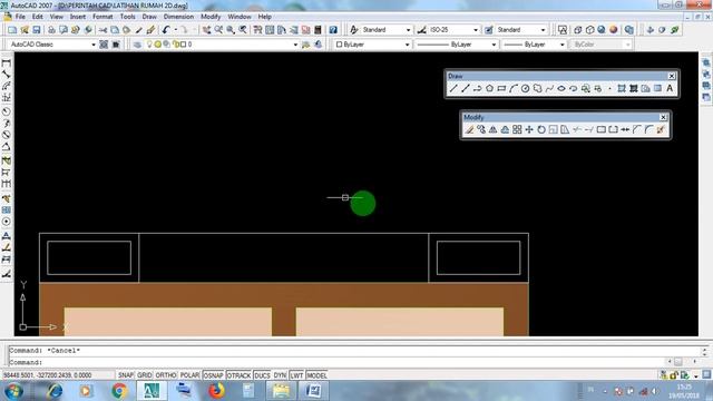 403 T. DEPAN RUMAH PERISAI TUNGGAL F AUTOCAD смотреть онлайн