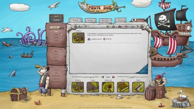 Pirate Duel Tutorial: Build A Goldmine смотреть онлайн