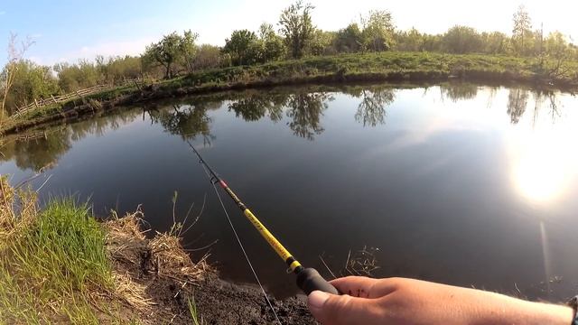 Ловля щуки на малой реке Весной смотреть онлайн
