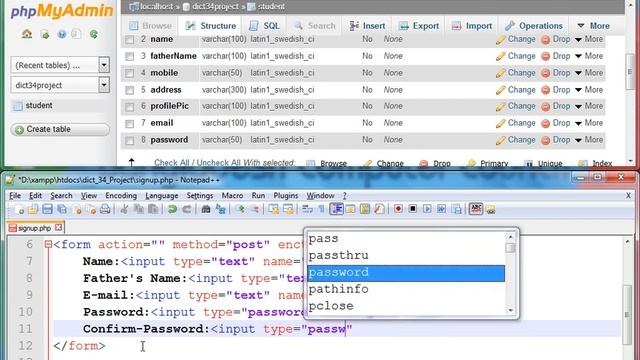 How to Convert HTML Template to PHP | Needed Function for MySQL | PHP Mysql Project Tutorial part 1 смотреть онлайн