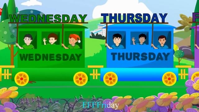 Days of the Week Song - 7 Days of the Week – Nursery Rhymes & Children's Songs смотреть онлайн