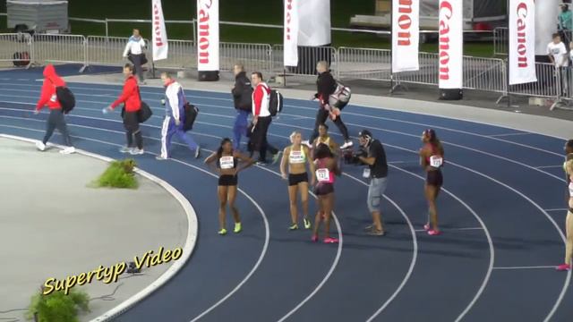 Linz Gugl Games: 100m Women Winner - Barbara Pierre смотреть онлайн