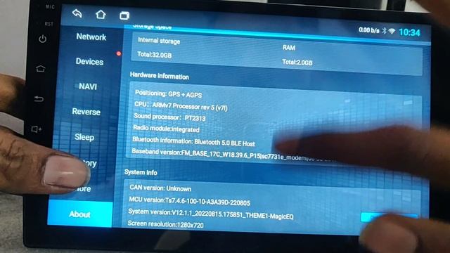 How to check screen resolution in Android car stereo TS7 or in any Topway android car player смотреть онлайн
