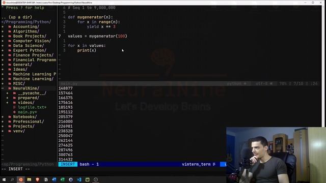 Generators - Advanced Python Tutorial #3 смотреть онлайн