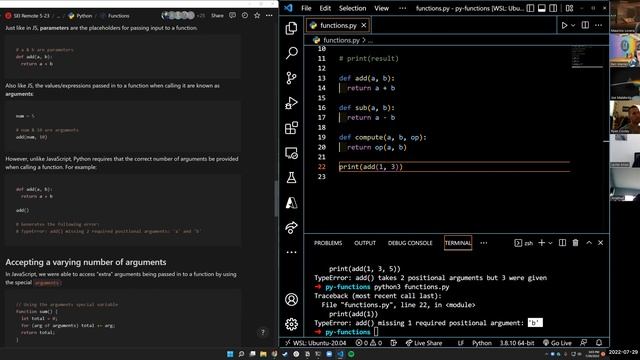 Python Functions смотреть онлайн