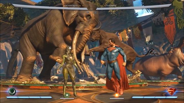 INJUSTICE 2 Enchantress Gameplay (PS4/Xbox One) смотреть онлайн
