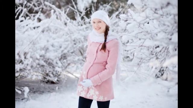 Фотосессия беременных зимой смотреть онлайн
