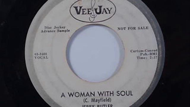 JERRY BUTLER - A WOMAN WITH SOUL смотреть онлайн