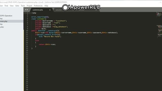 INSERT DATA INTO TABLE USING OOP IN PHP смотреть онлайн