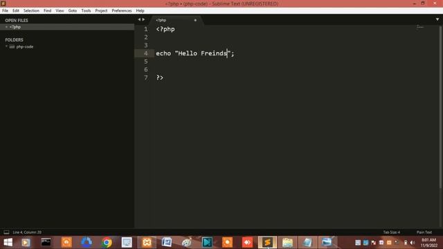 PHP echo смотреть онлайн