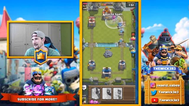 New Cosmic Clash Royale Overlay Template Photoshop 2018 | ⚡Saber Ali смотреть онлайн