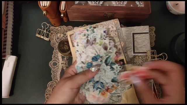 ASMR コラージュ手帳を飾る 콜라주 스크랩북 collage Scrapbooking смотреть онлайн