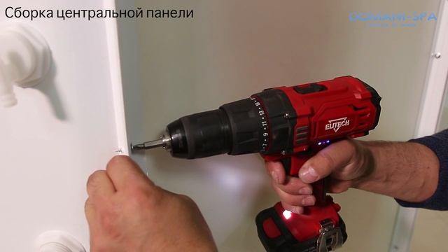 Сборка душевой кабины Domani-Spa Delight 99 high смотреть онлайн