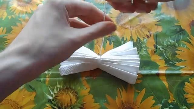 ?Цветы из салфеток своими руками смотреть онлайн