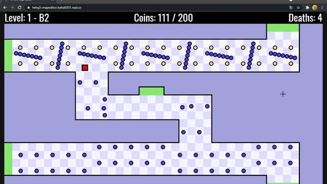 The Worlds Hardest Game Editor: cyAn pack level 1 смотреть онлайн
