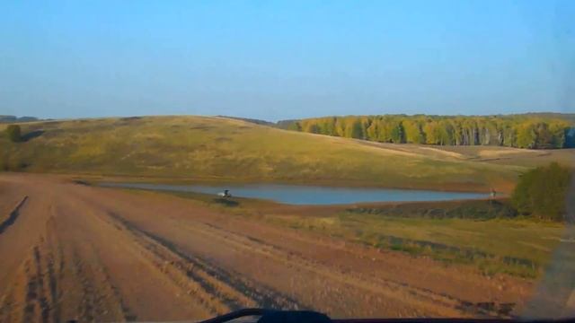 Башкирское бескрайнее море Дорога Якшимбетово Кумертау смотреть онлайн