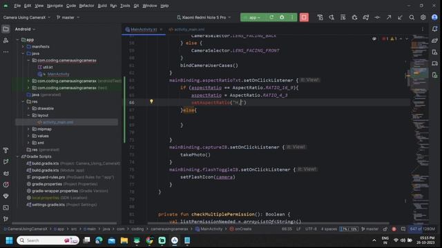 #2 Camera App | Avoid Mirror Effect | Change Aspect Ratio | Photo Rotation | CameraX Library Kotlin смотреть онлайн