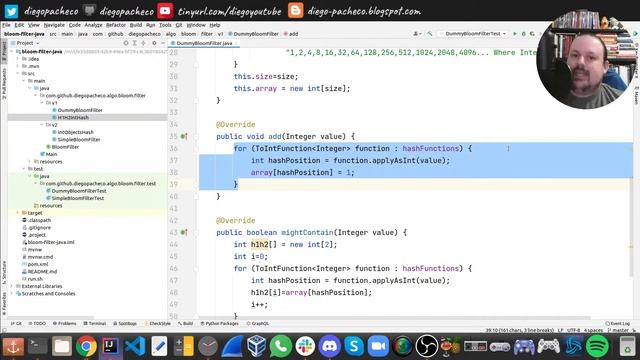 Bloom Filters in Java смотреть онлайн