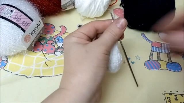 Как связать крючком Деда Мороза /Санта Клауса Новый год 2018 Амигугуми смотреть онлайн