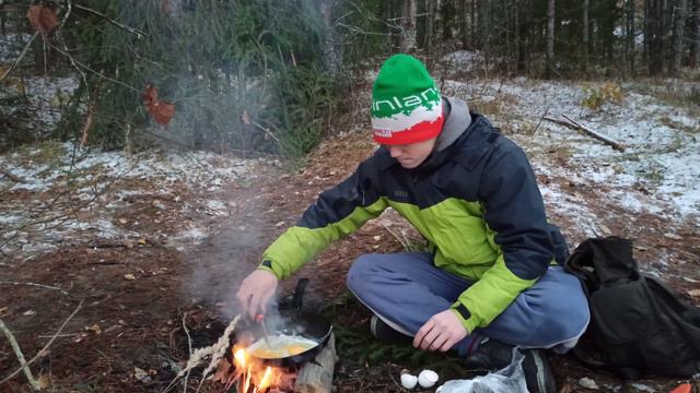 Выживание 24 часа в лесах Финляндии! Напали волки ночью! Поездка на каньон смотреть онлайн