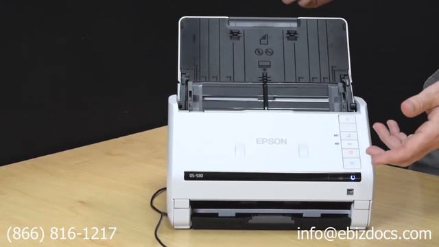 Connecting your EPSON DS-530 Scanner смотреть онлайн
