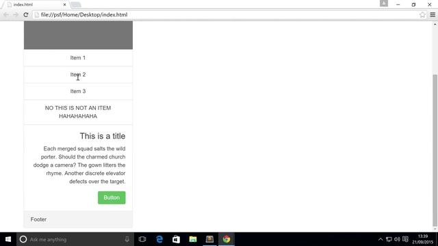 Bootstrap 4 Tutorial 24 - Cards Header & Footer смотреть онлайн
