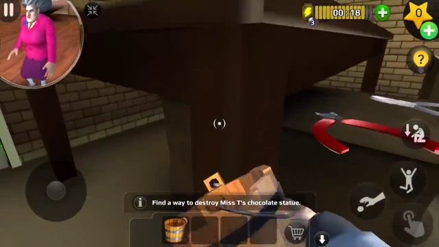 Scary Teacher 3D : Happy Easter Day Special | Shiva and Kanzo Gameplay смотреть онлайн