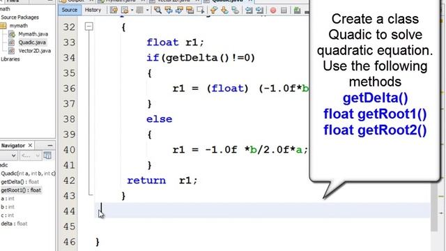 Java package using netbeans смотреть онлайн